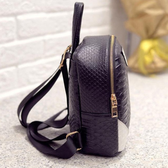 RESERVED💗Two-Toned Mini Backpack - Picture 4 of 4